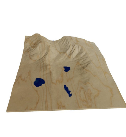 Custom Wooden Map of Boulder County, Colorado, United States