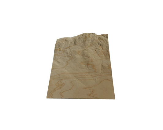 Custom Wooden Map of Franklin County, Vermont, United States
