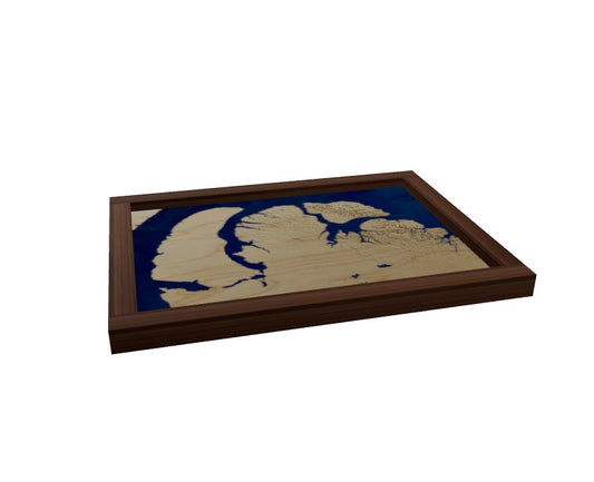 Your Custom Wooden Map
