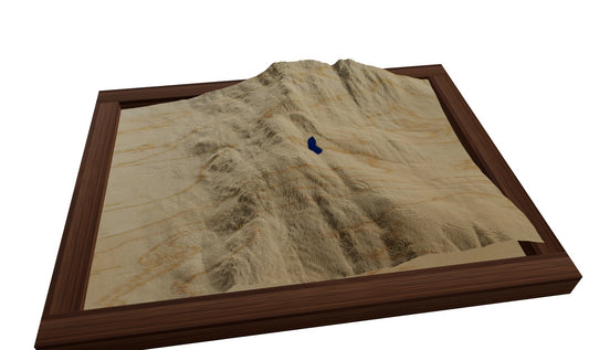 Custom Wooden Map of Addison County, Vermont, United States