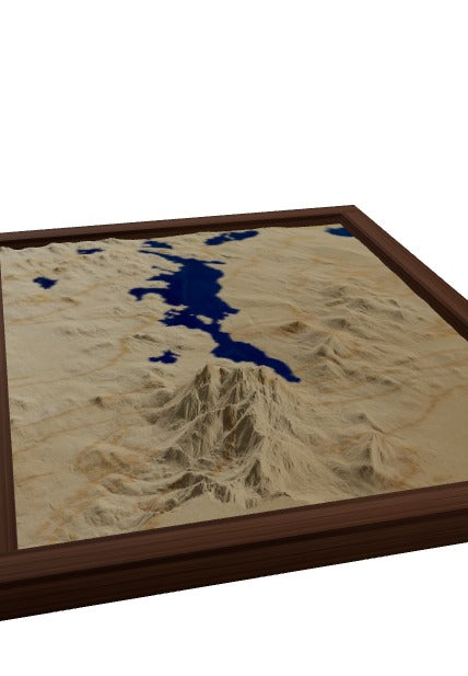 Custom Wooden Map of Merrimack County, New Hampshire, United States