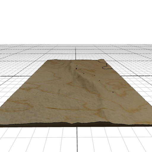 Custom 3d wooden map of Addison County,Vermont,United States