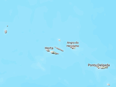Custom 3d wooden map of San Jorge,Azores,Portugal