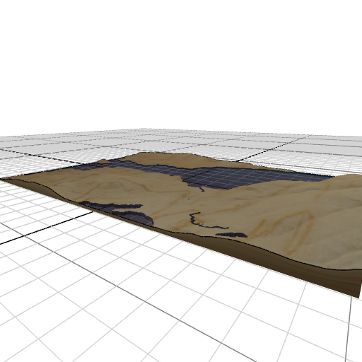 Custom 3d wooden map of Merrimack County,New Hampshire,United States