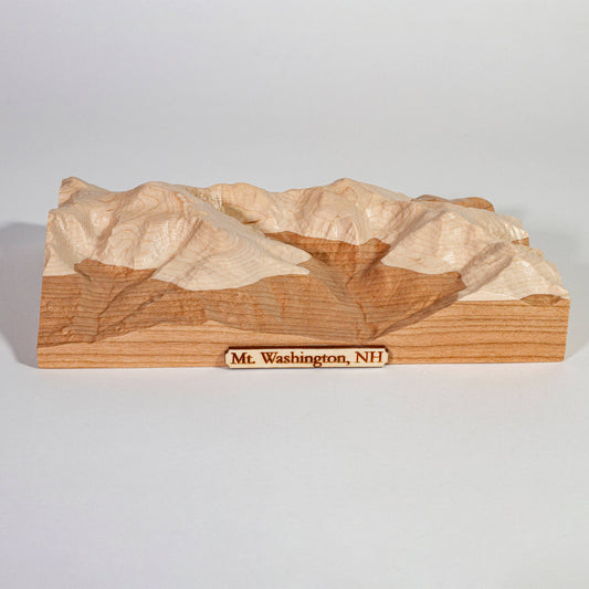 Mt Washington Topographic 3D Relief Map | New Hampshire Gift