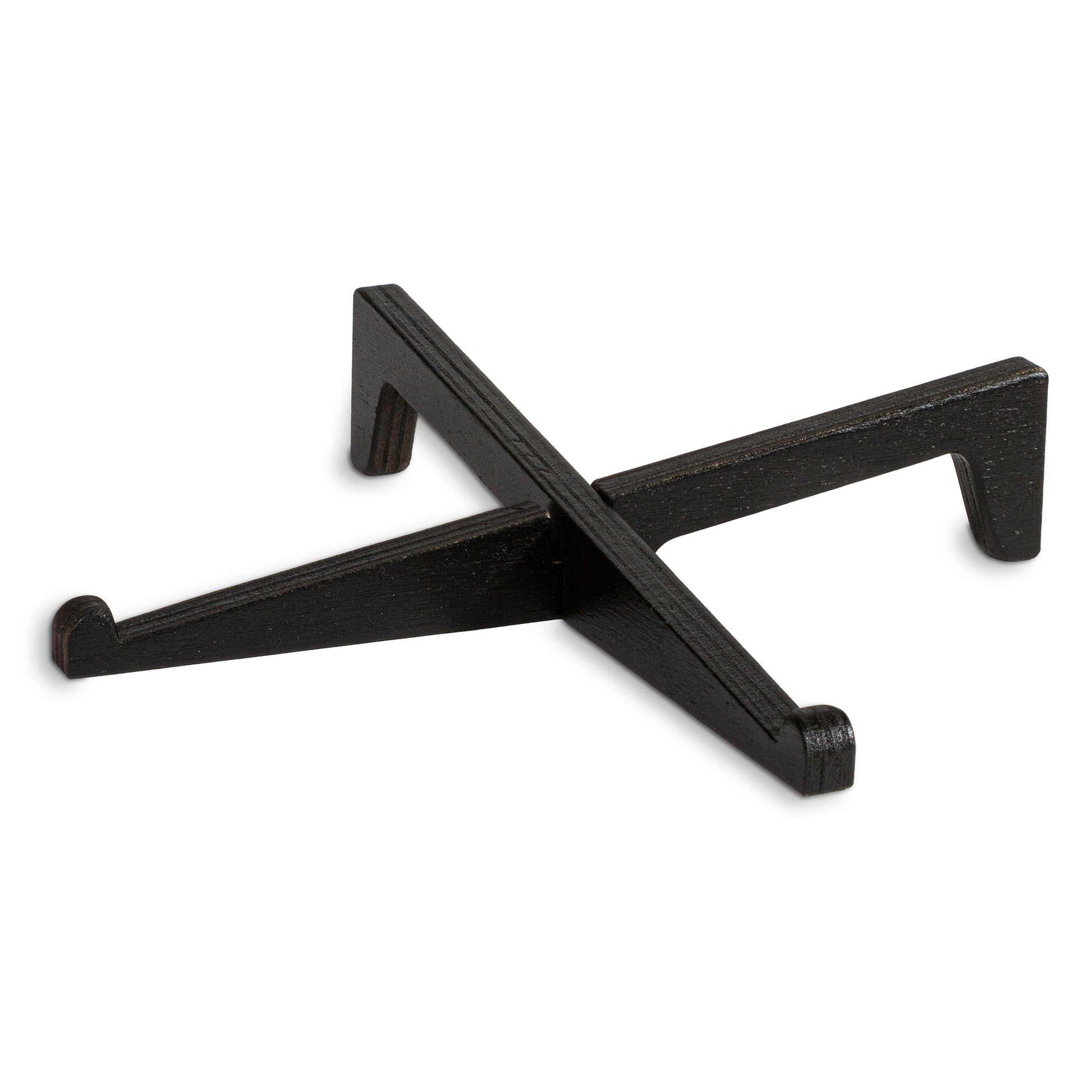 a display stand to display a map slightly angled toward the viewer