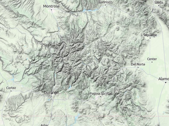 Custom 3d wooden map of