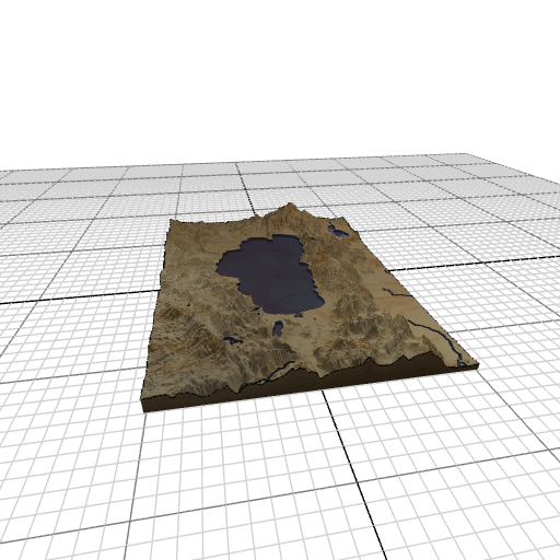 Custom 3d wooden map of El Dorado County,California,United States