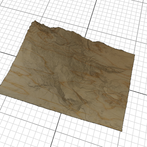 Custom 3d wooden map of Colfax County,New Mexico,United States