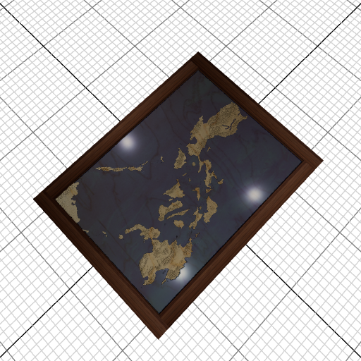 Custom 3d wooden map of Aklan,Western Visayas,Philippines