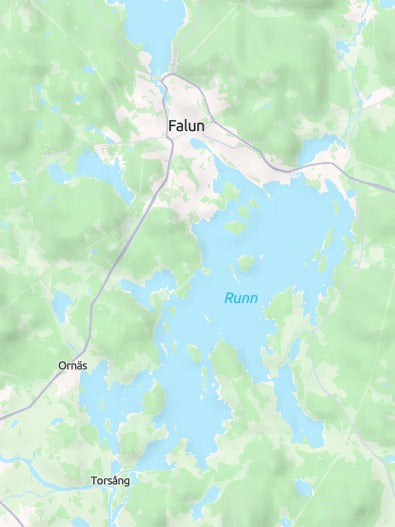 Custom 3d wooden map of Dalarna County,Sweden