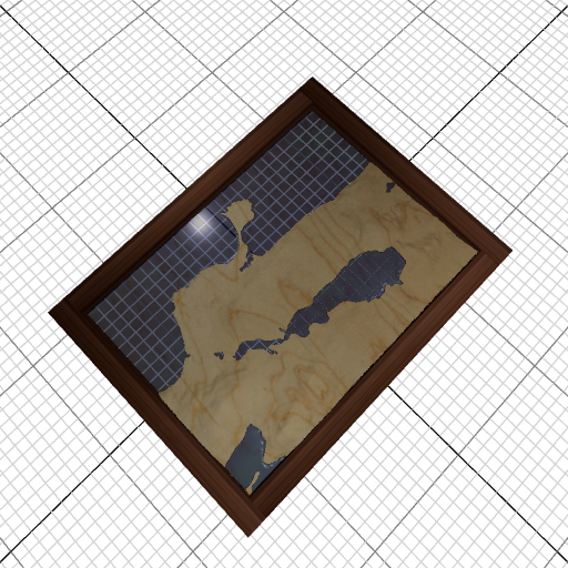 Custom 3d wooden map of Newport County,Rhode Island,United States