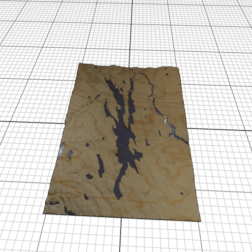 Custom 3d wooden map of Western Connecticut Planning Region,Connecticut,United States
